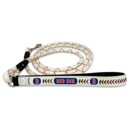Caseys Boston Red Sox Pet Leash Leather Baseball Size Large 4421405577